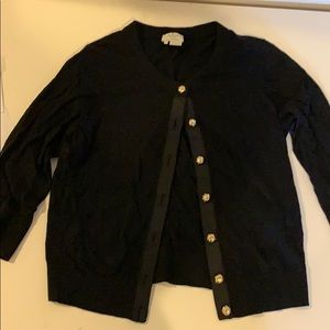 Kate spade women’s black sweater, size M, gold
